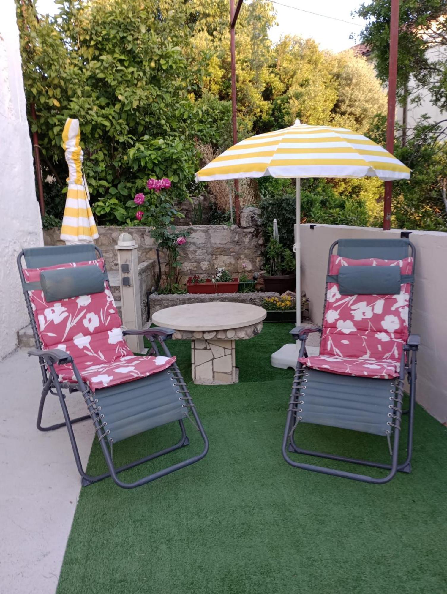 Kuca Za Odmor Skalina - Sea View Villa Splitska Bagian luar foto